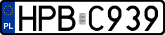 License plates of Poland, Authorities