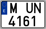 License plates of Spain, 1971 year series