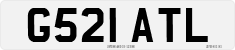 License plate of the United Kingdom, 1983 year system