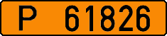 License plate Belarus, Foreign citizens and enterprises