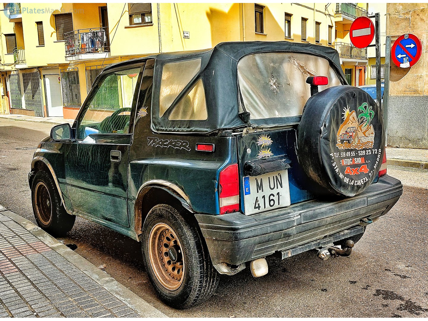 M 4161 UN, Geo Tracker 1st gen 3-door Softtop (ET/TA), 1989–1998