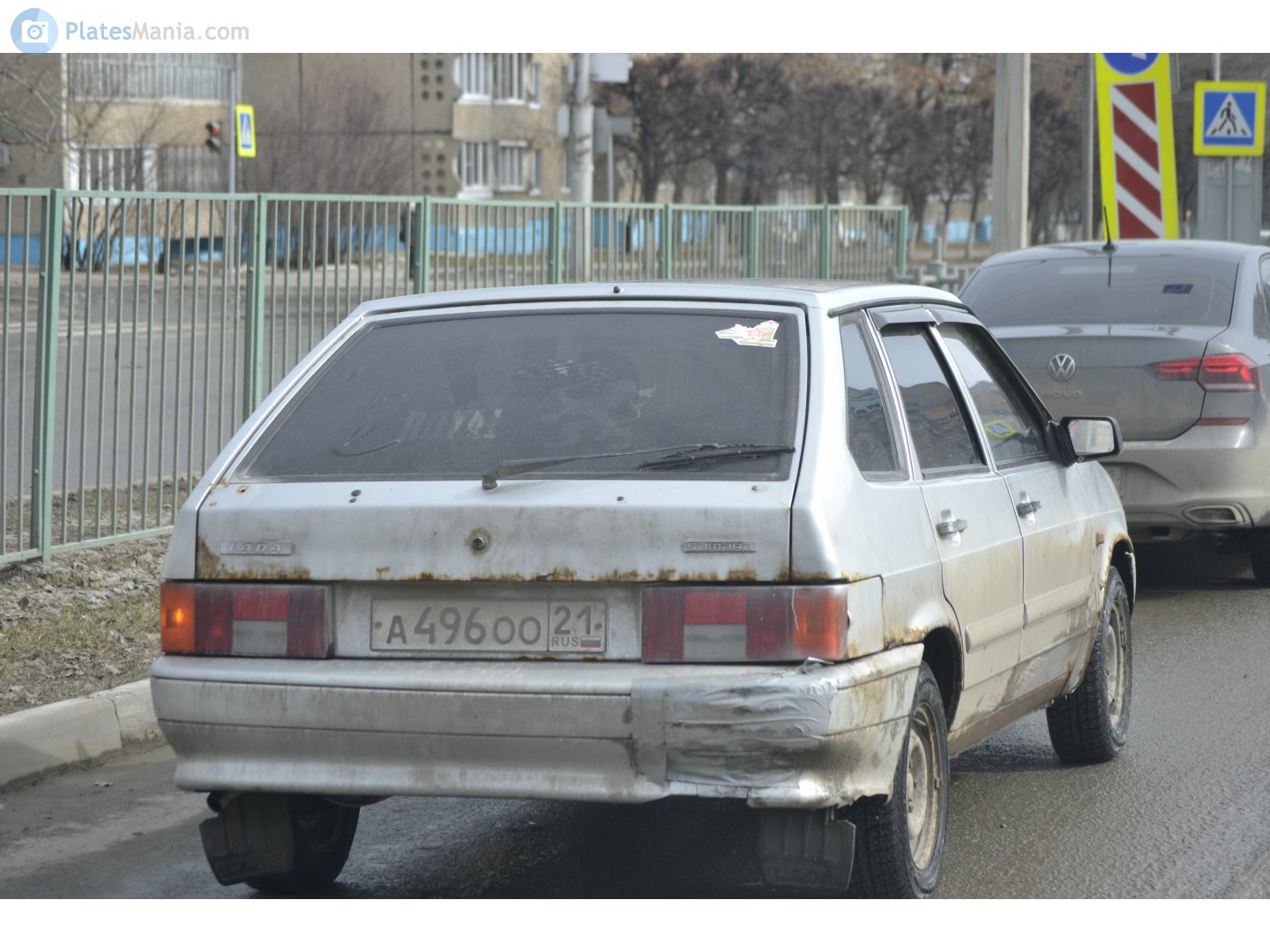 а 496 оо 21, Lada (VAZ) 2114 