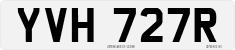License plate of the United Kingdom, 1963 year system