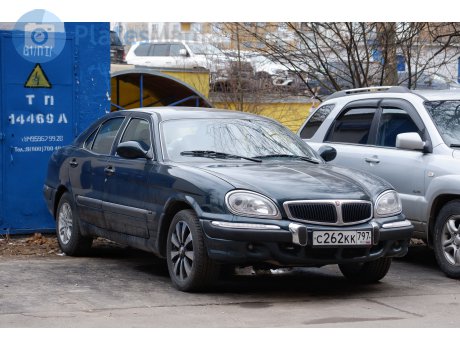 с262кк797, GAZ 3111 Волга