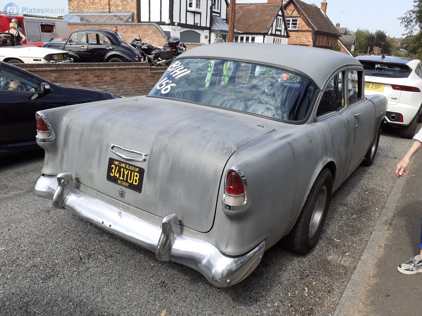 341YUB, Chevrolet 150 2nd gen 1955 2-door Sedan (1502-1211; A-body), 1954–1955