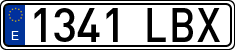 License plates of Spain, Ordinary (2000)