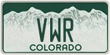 Colorado, Vanity Plates