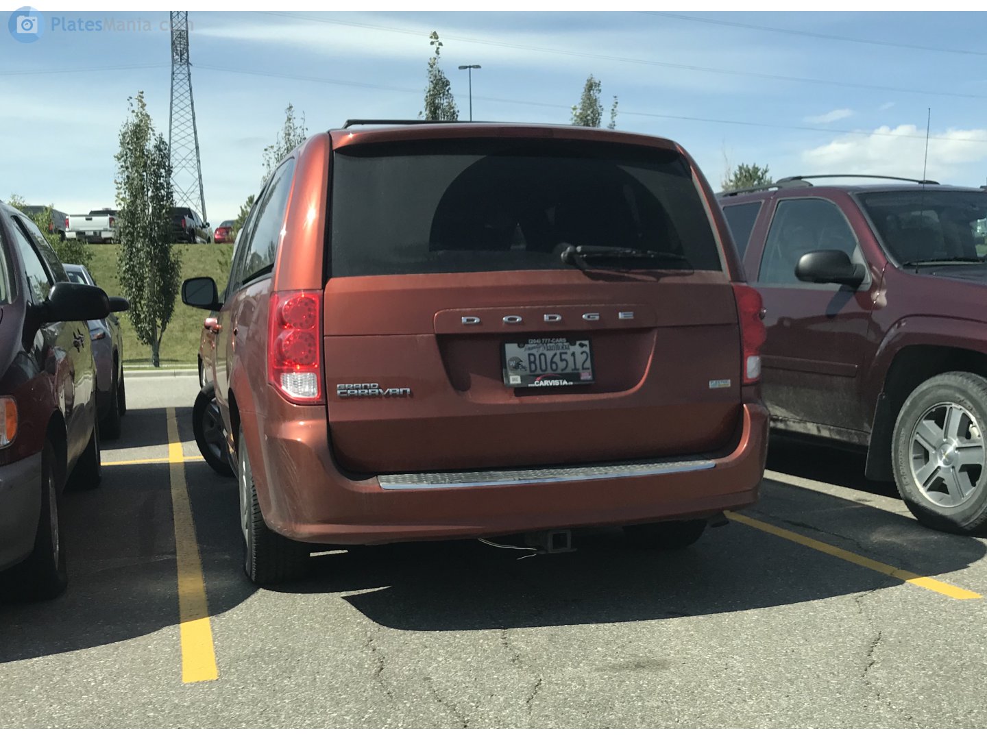 B06512, Dodge Grand Caravan 5th gen (RT), facelift, 2010–2020