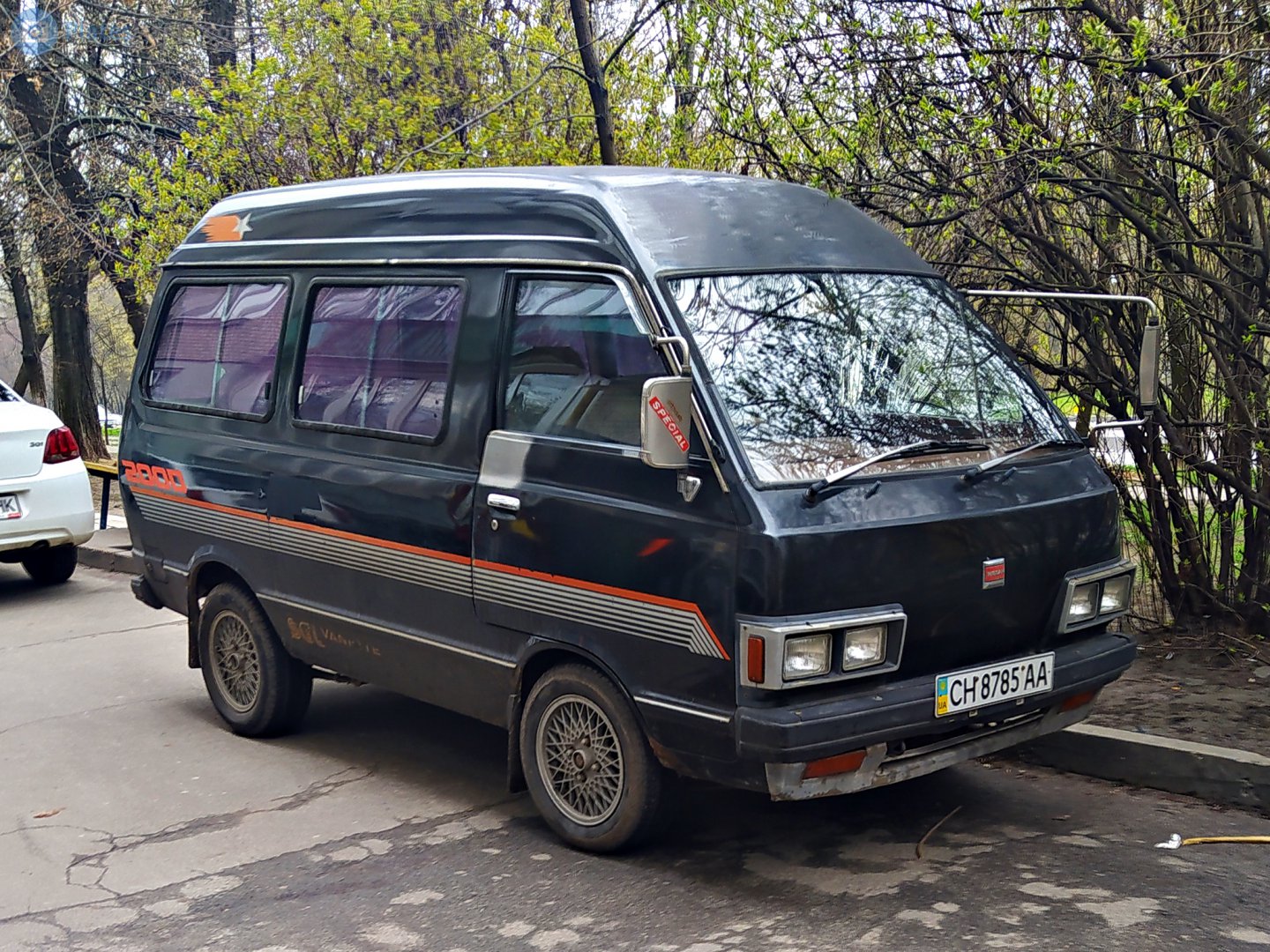 CH 8785 AA, Nissan Cherry Vanette 1st gen Van High-Roof (C120), 1978–1985