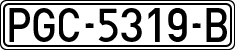 License plates of Spain, Official and military plates