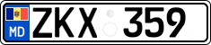 License plate of Moldova, Cars (2015)