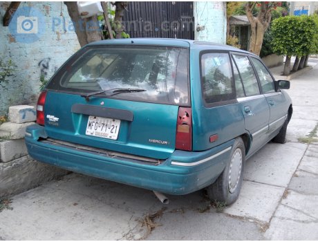 MFG-71-21, Mercury Tracer