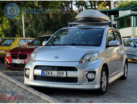 ZKX 359, Daihatsu Sirion