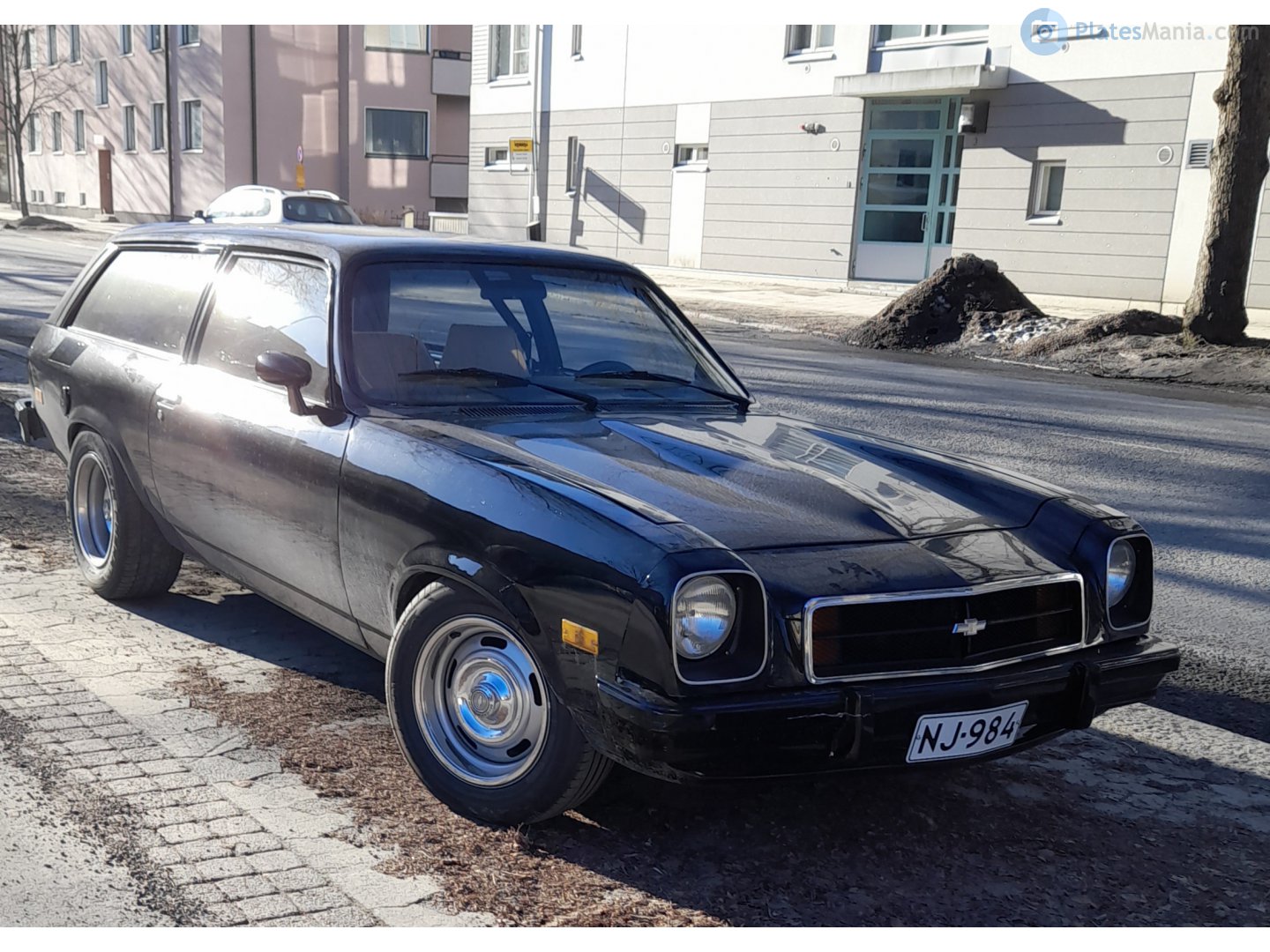 NJ-984, Chevrolet Monza 1st gen 3-door Station Wagon (15; H-body), facelift, 1977–1979