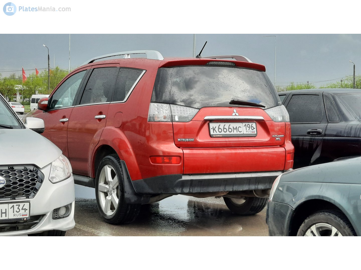 к 666 мс 196, Mitsubishi Outlander 2nd gen (XL) (CW/ZG/ZH), 2005–2013