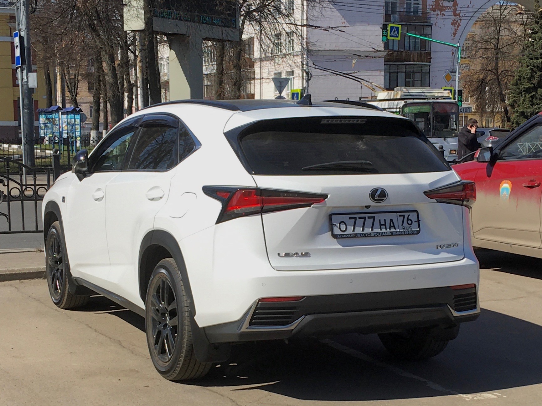 о 777 на 76, Lexus NX 1st gen (AZ10), facelift, 2017–2021