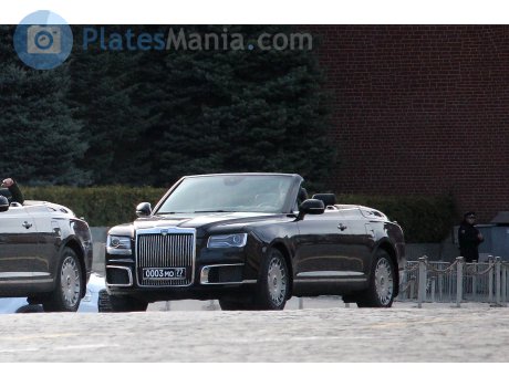 0003 мо 77, Aurus Senat