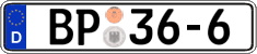 German license plate, Authorities and federal agencies