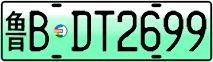 License plate of China, Electric vehicles