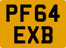 License plate of the United Kingdom, 2001 year system