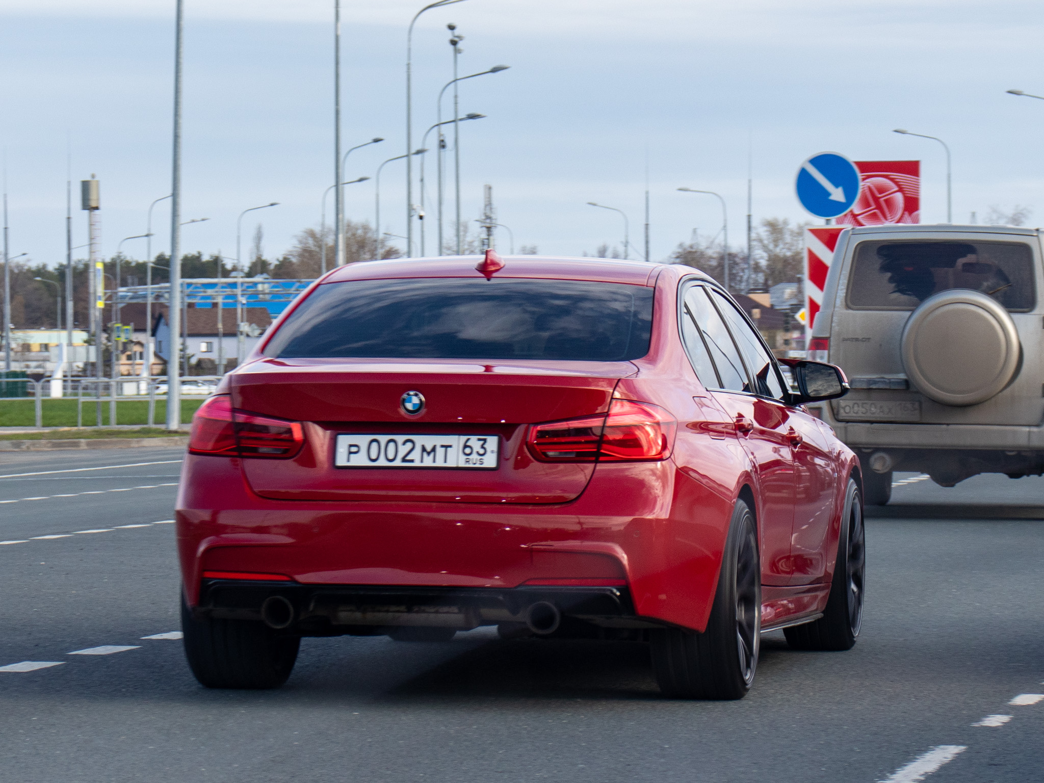р 002 мт 63, BMW 3 Series 6th gen Sedan (F30/F35), 2011–2019