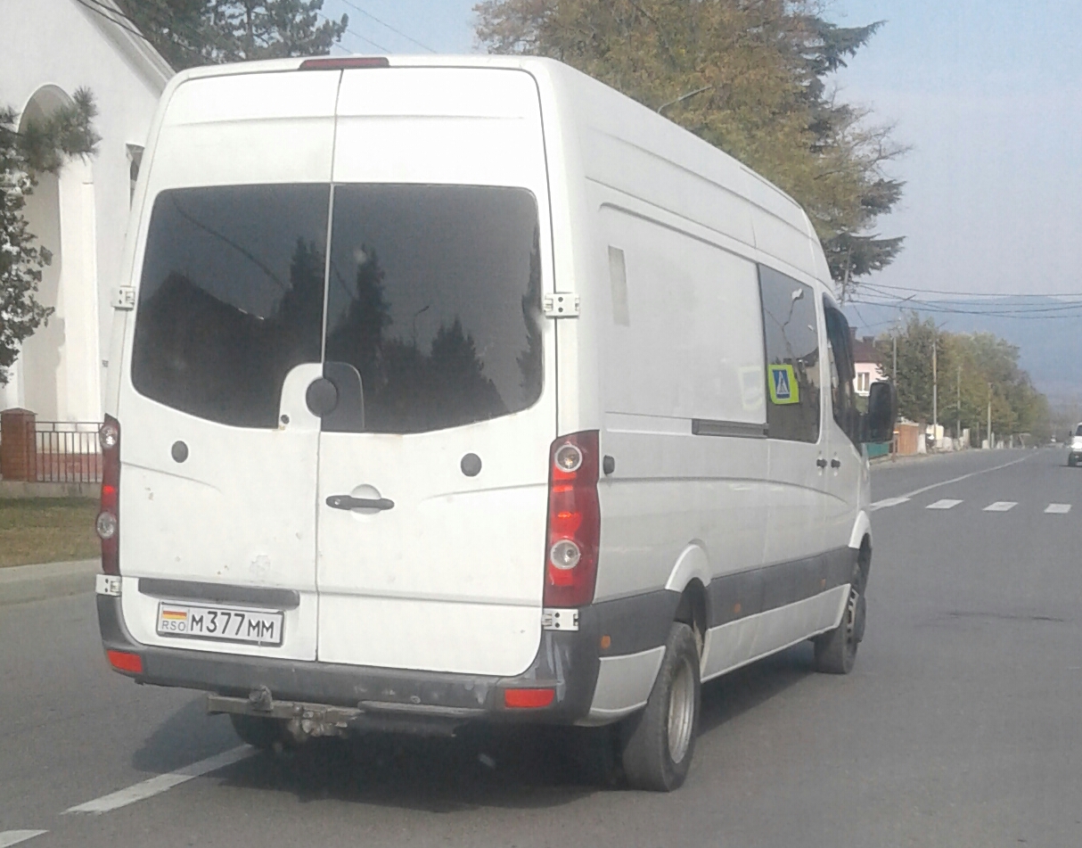 м 377 мм, Volkswagen Crafter 1st gen Van (2E/2F), 2006–2016