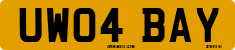 License plate of the United Kingdom, 2001 year system