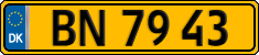 License plate of Denmark, Commercial vehicles