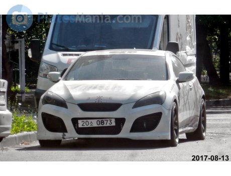 20소 0873, Hyundai Genesis Coupe