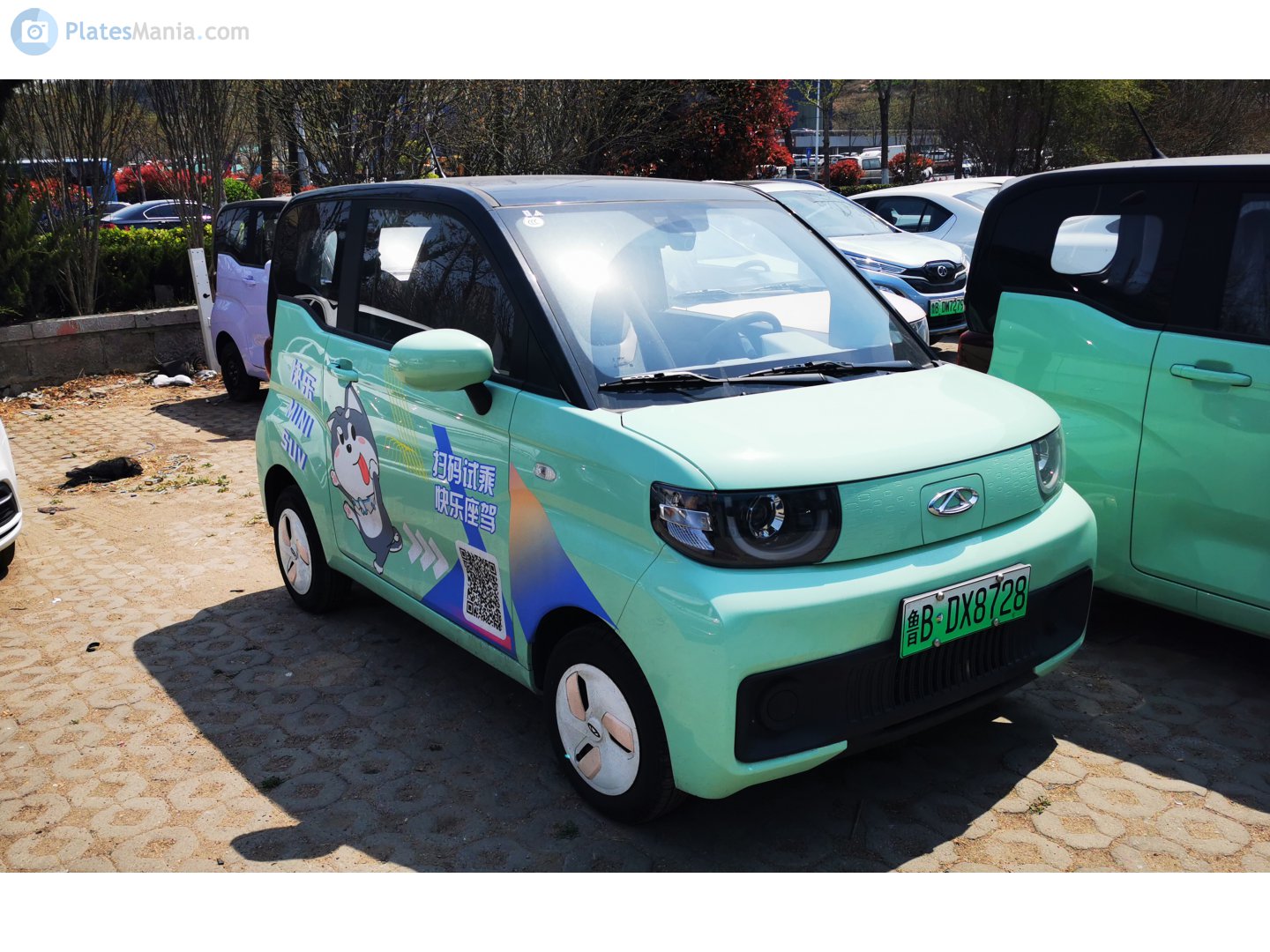 鲁B·DX8728, Chery (Chirey) QQ IceCream 