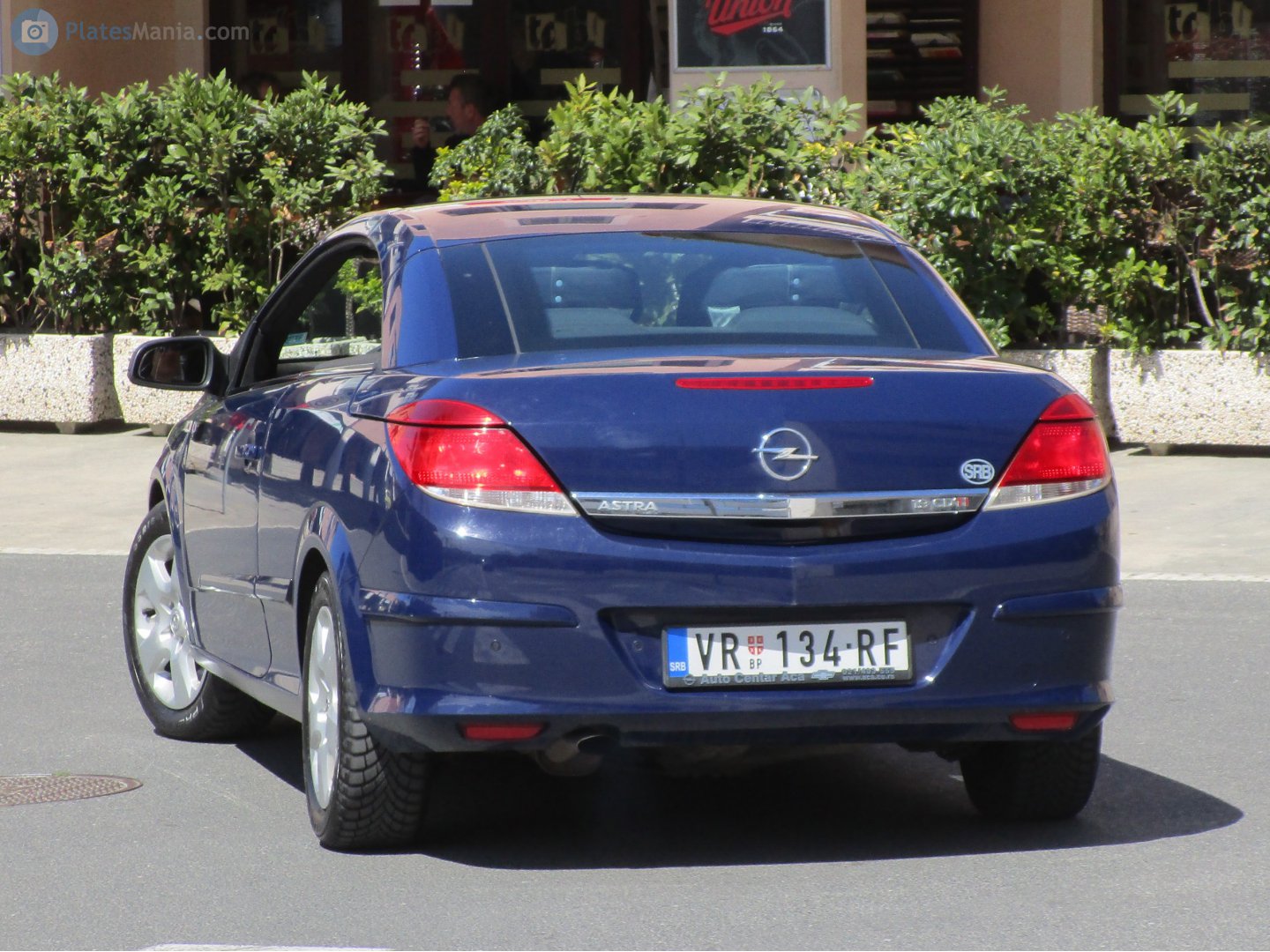 VR 134-RF, Opel Astra 3rd gen TwinTop Cabriolet (H; A04), 2006–2010