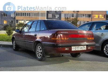 т017ум34, Daewoo Espero