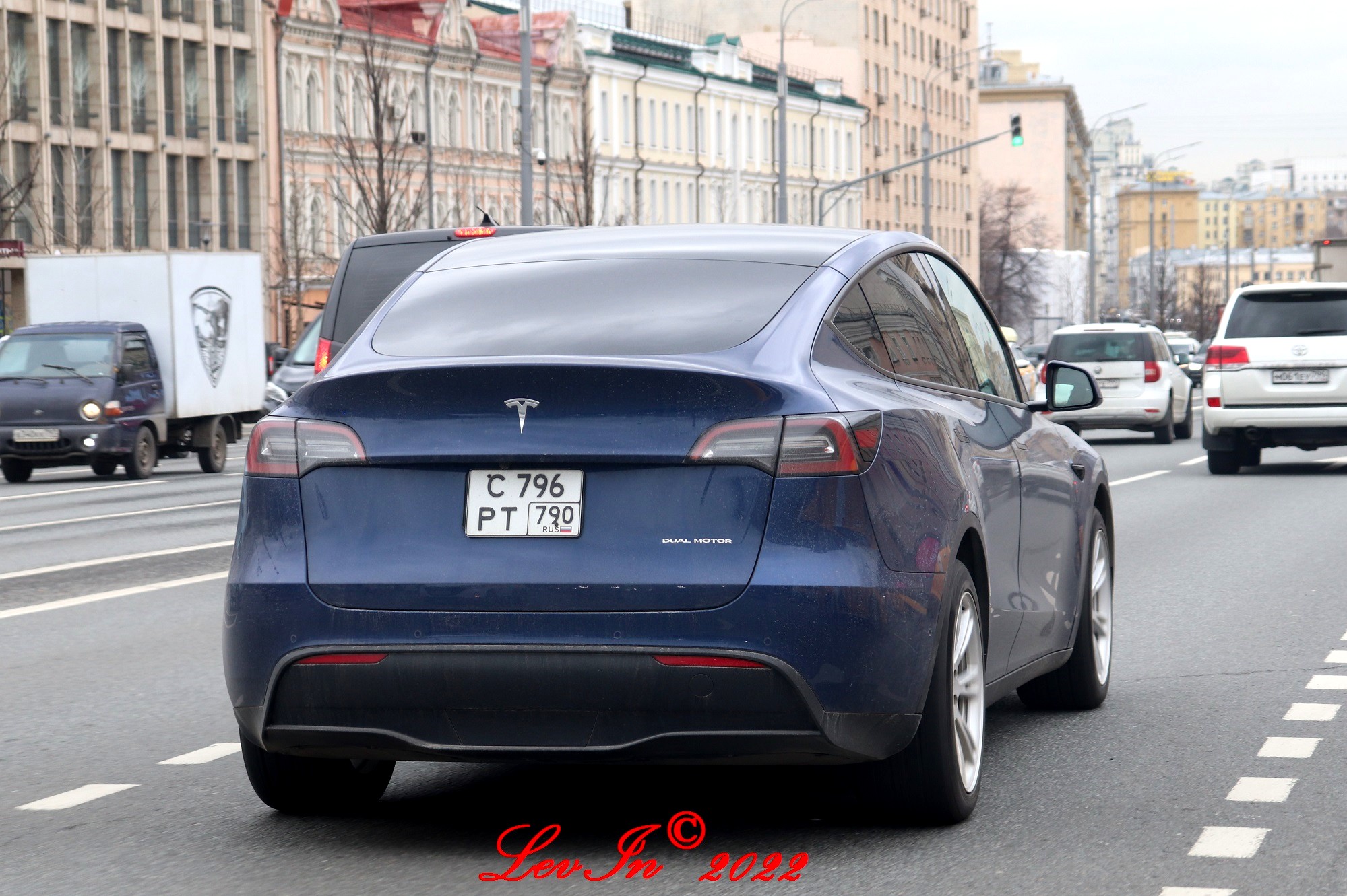 с 796 рт 790, Tesla Model Y 1st gen (5YJY), 2020–2025