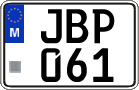 License plate of Malta, Regular plates (ABC 123)