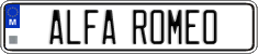 License plate of Malta, Vanity Plates