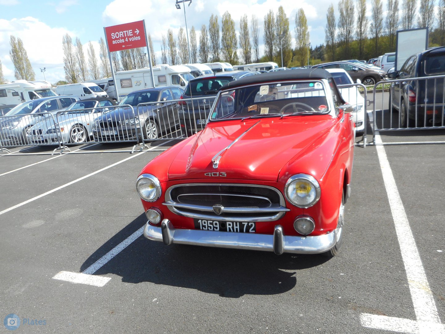 1959 RH 72, Peugeot 403 Cabriolet, 1956–1961