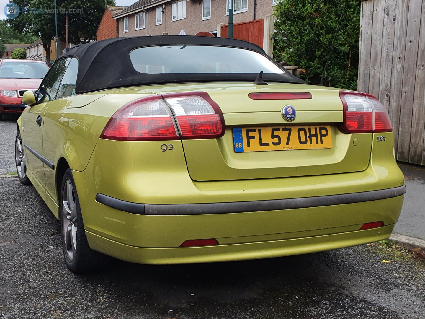 FL57OHP, SAAB 9-3 2nd gen Convertible (YS3F), 2004–2007