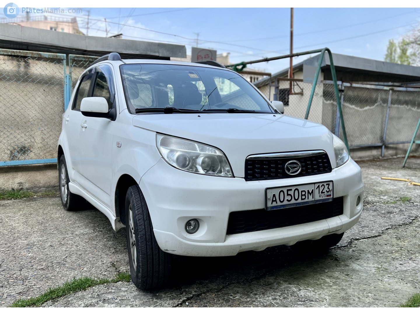а 050 вм 123, Daihatsu Terios 2nd gen (J200/F700), 2006–2018