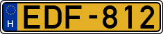 license plates of Hungary, Commercial vehicles (1990)
