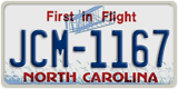 North Carolina, ABC-1234