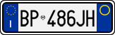 License plate of Italy, Cars (1994 year series)