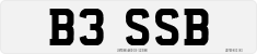 License plate of the United Kingdom, 1983 year system