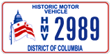 District of Columbia, Historic Motor Vehicle (1234)