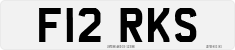 License plate of the United Kingdom, 1983 year system