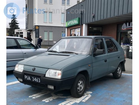 PUA 3463, Skoda Favorit