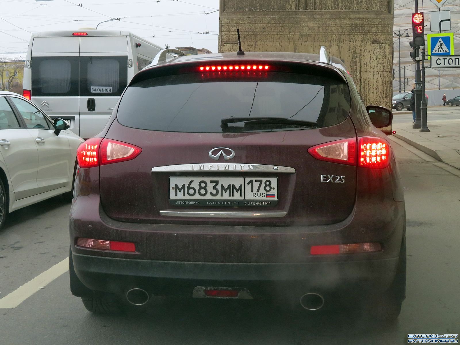 м 683 мм 178, Infiniti QX50/EX-Series 1st gen EX/QX (J50), 2007–2017