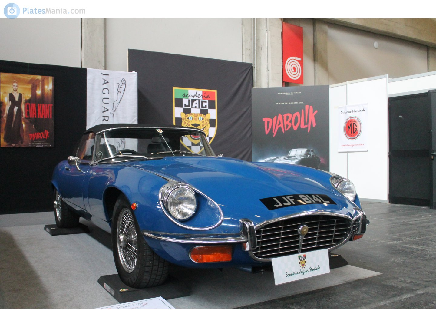 JJF814L, Jaguar E-Type Convertible (Series 2/3), 1968–1975