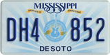 Mississippi, Truck (AB1 234)