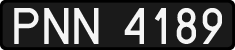 License plates of Poland, 1976 year system