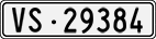 License plate of Switzerland, Cars